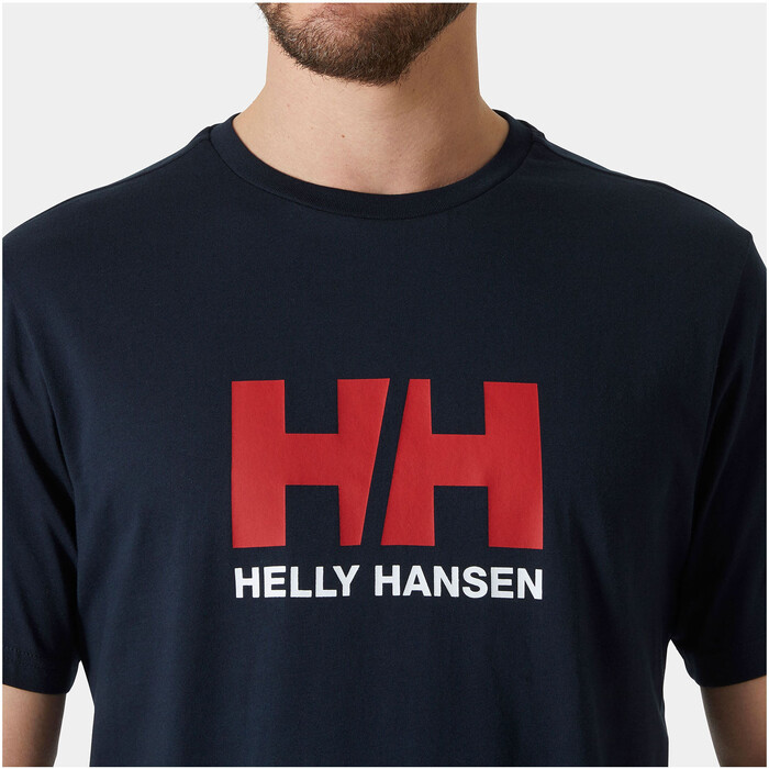 Helly Hansen Mnner 2024 Logo-T-Shirt 2.0 30396 - Navy